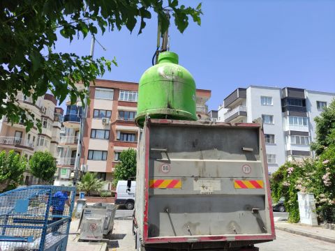  Söke'de yaklaşık 13 ton Cam Atık geri dönüşüme kazandırıldı