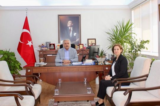 Söke Devlet Hastanesi Başhekiminden Kaymakam Ali Akça’ya Veda Ziyareti 