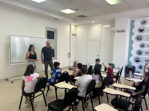 Başkan Arıkan, Yaz Okulu Öğrencileriyle Bir Araya Geldi