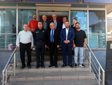 Sökeli Gazetecilerden Emniyet Müdürü Çetinkaya’ya Ziyaret 