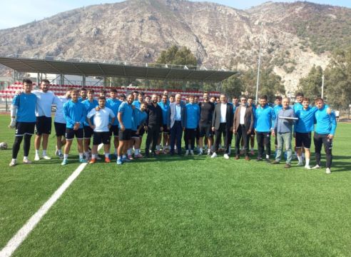AK Parti Söke İlçe Teşkilatından Söke 1970 SK Futbolcularına Moral Ziyareti