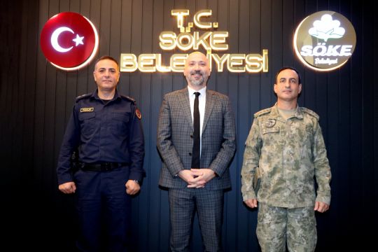 Komutanlardan Başkan Arıkan’a Ziyaret