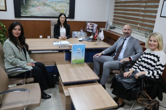 Başkan Arıkan’dan Tapu Müdürü Tuğba Kavak’a Hayırlı Olsun Ziyareti