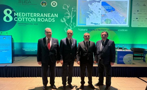  AB Tescilli Söke Pamuğu Selanik’te Parladı: