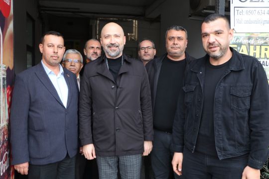 Söke Belediye Başkanı Arıkan’dan MHP İlçe Teşkilatına Ziyaret