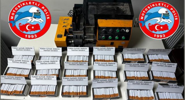 Efeler’de Kaçak Makaron Operasyonu: 3 Bin 600 Adet Ele Geçirildi