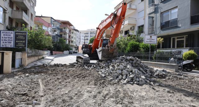 SÖKE’DE FUTBOL SOKAK YENİLENİYOR 